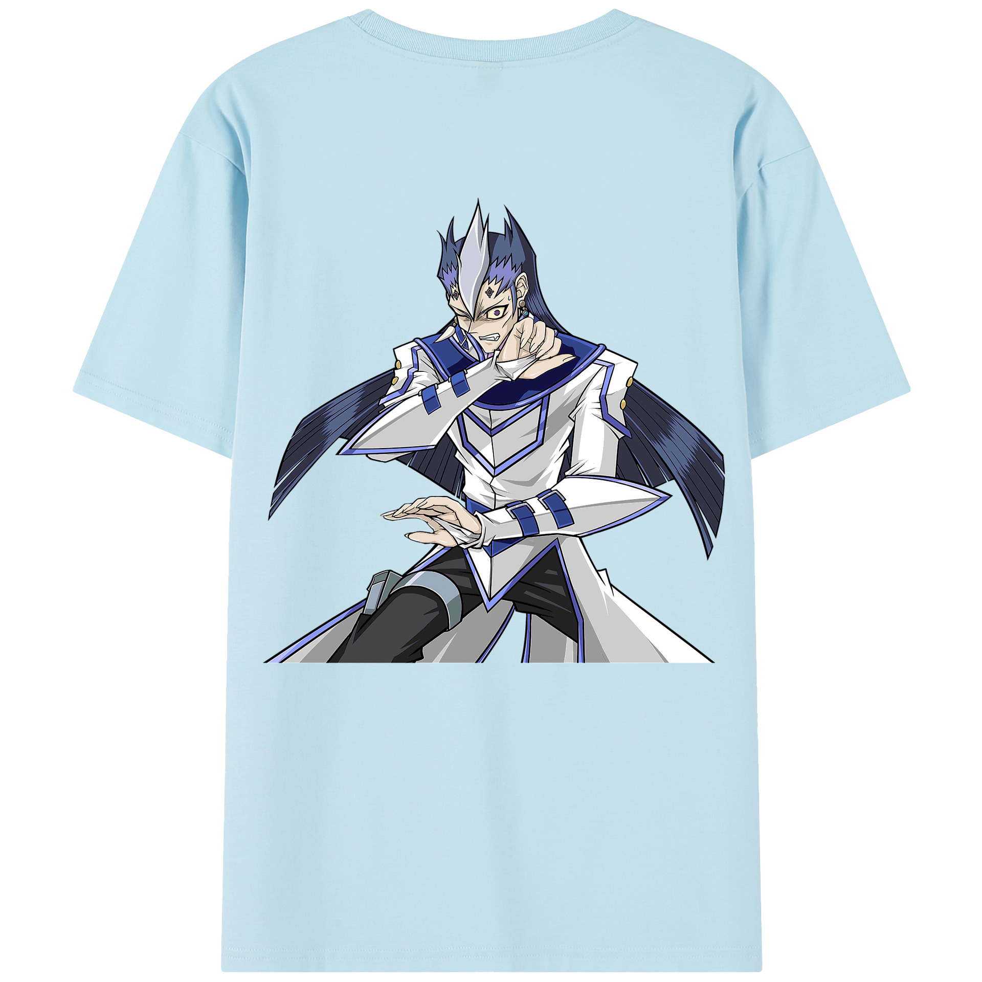 （画像用） 遊☆戯☆王 Yu-Gi-Oh! 綿100％半袖Tシャツ（背面プリント）